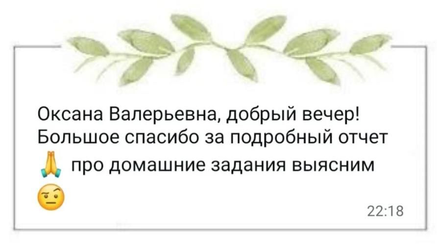 Отзыв ученика или родителя о занятиях в ПРО100КЛАСС